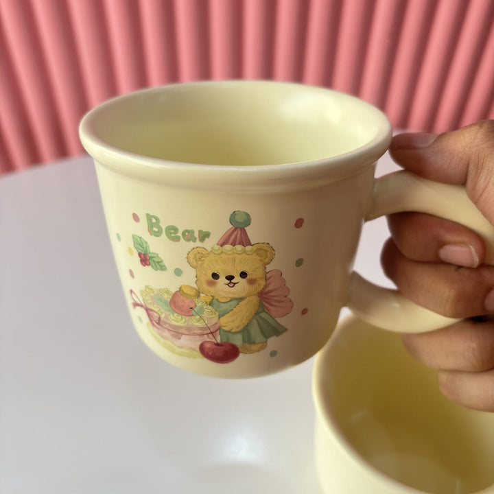 Cute fairy bear mug