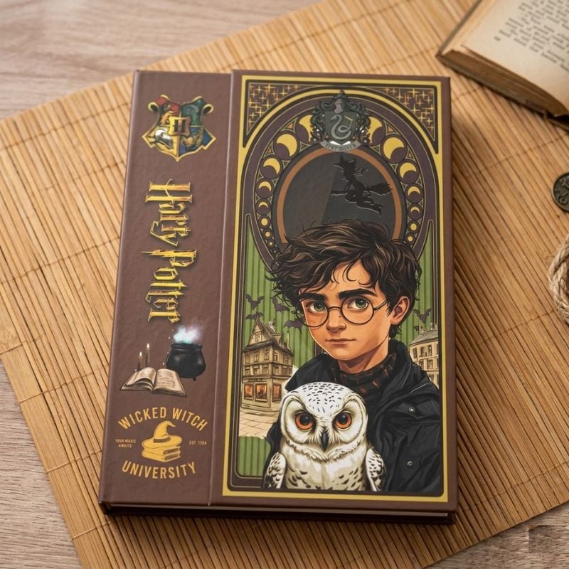 HP themed A5 notebook