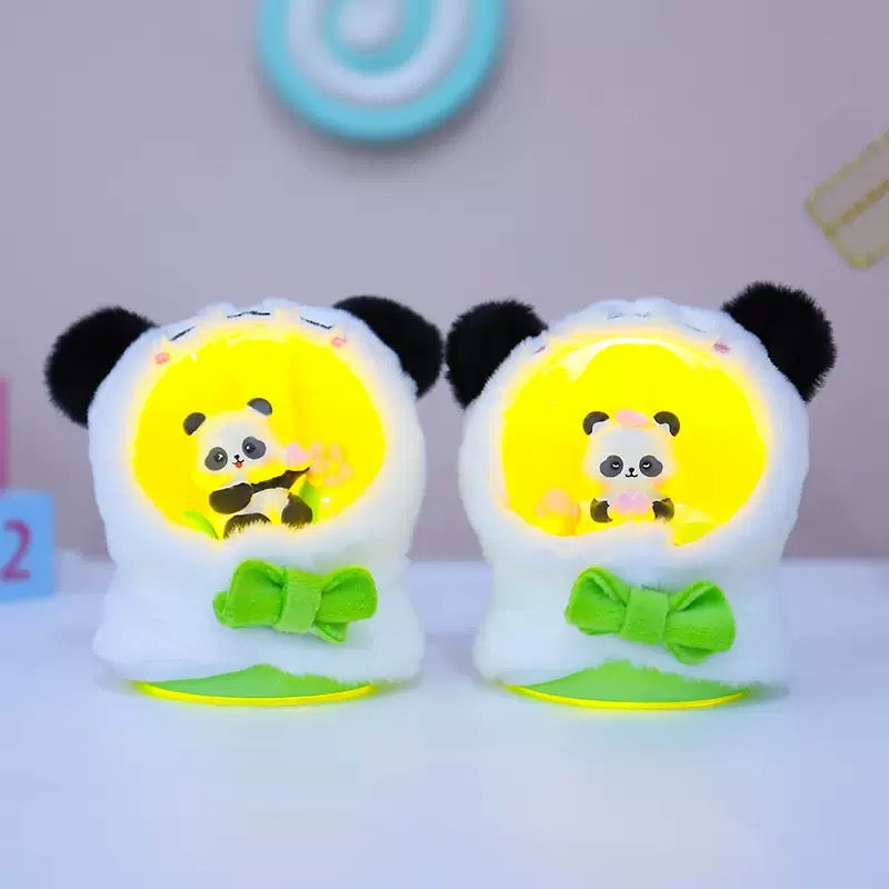 Panda light globe blind box