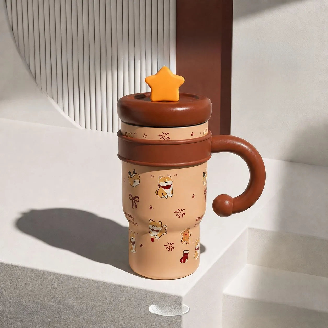 Kawaii star top tumbler