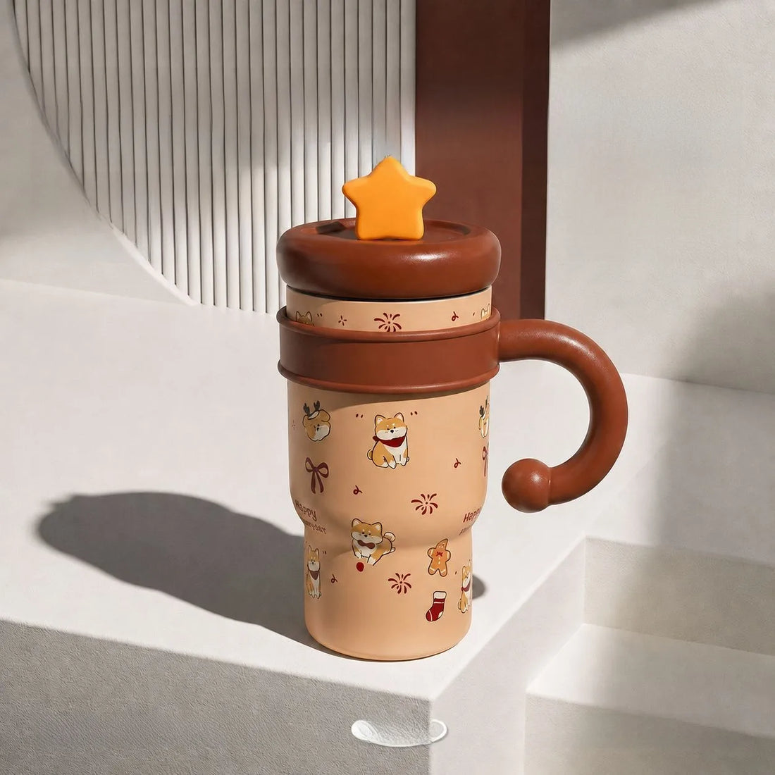 Kawaii star top tumbler