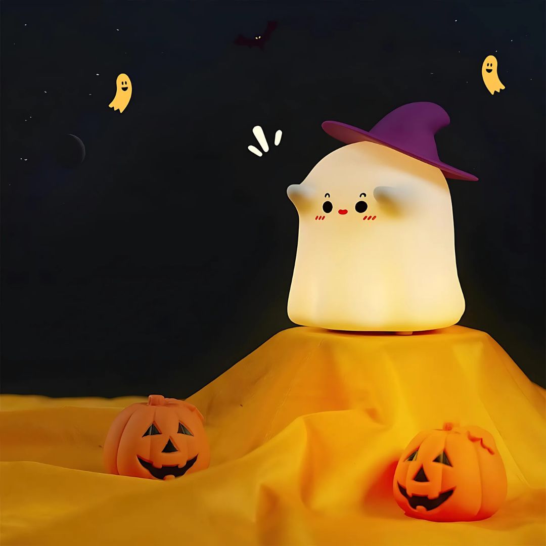 Cute ghost touch lamp