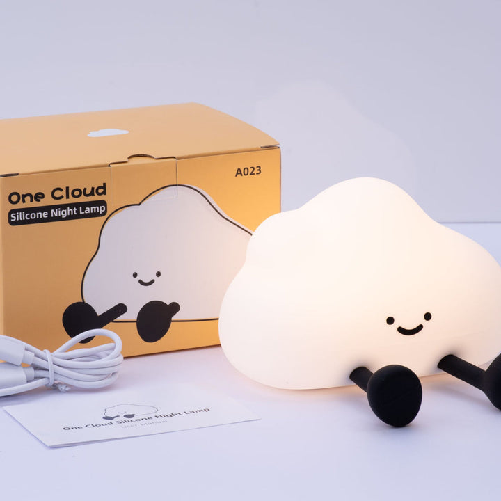 Cute cloud touch lamp