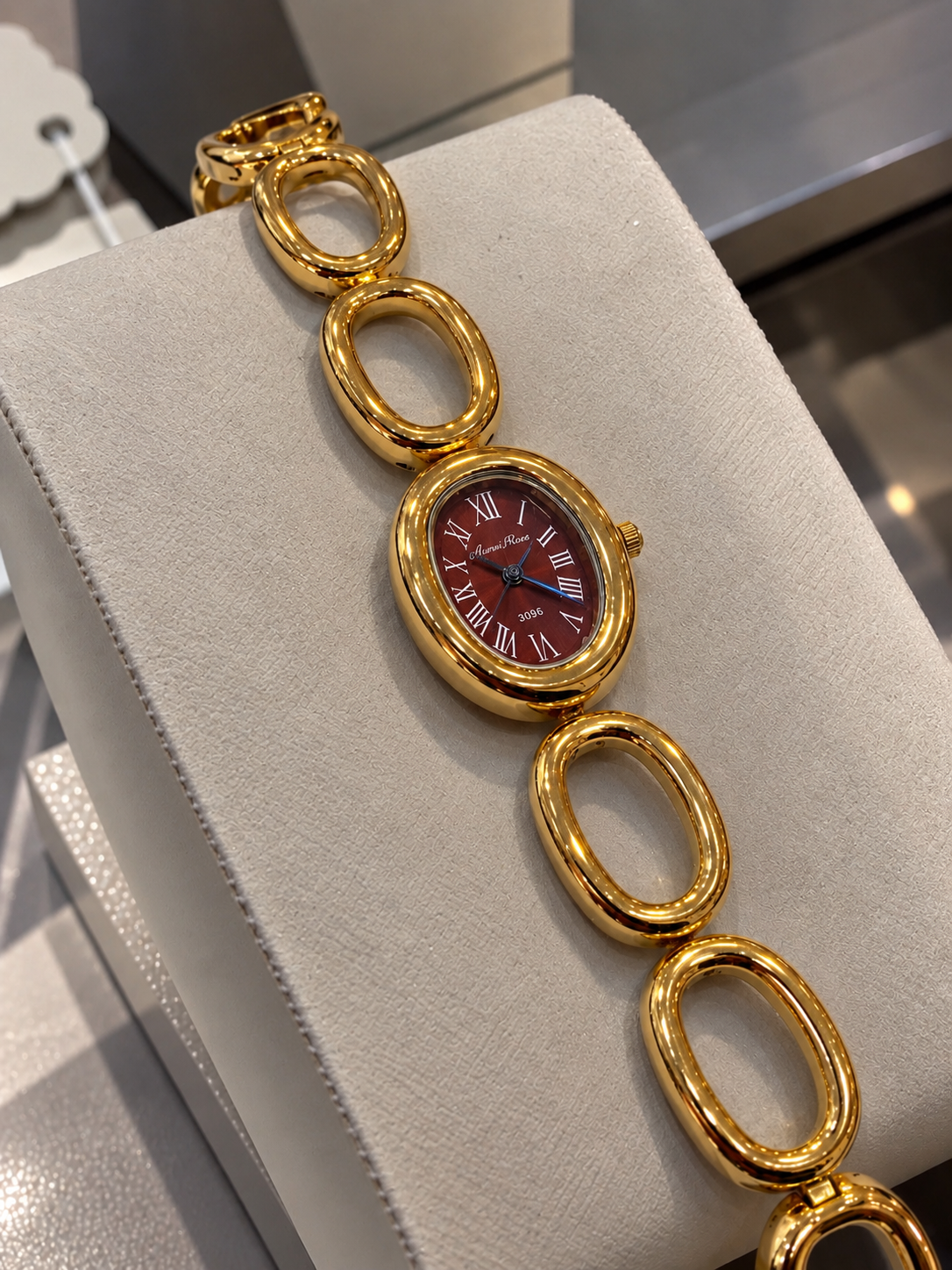 Ruby roman luxe watch