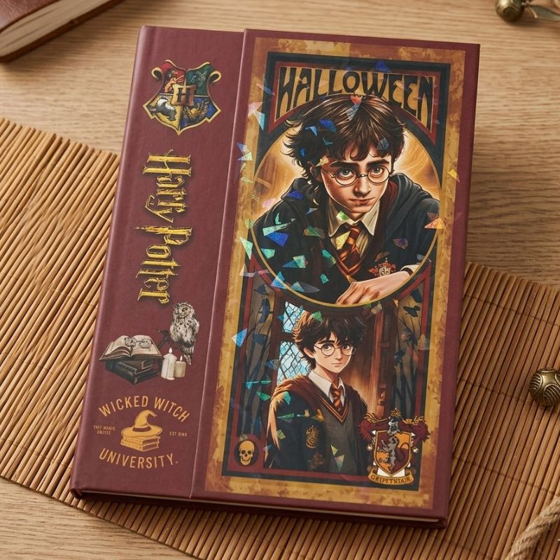 HP themed A5 notebook