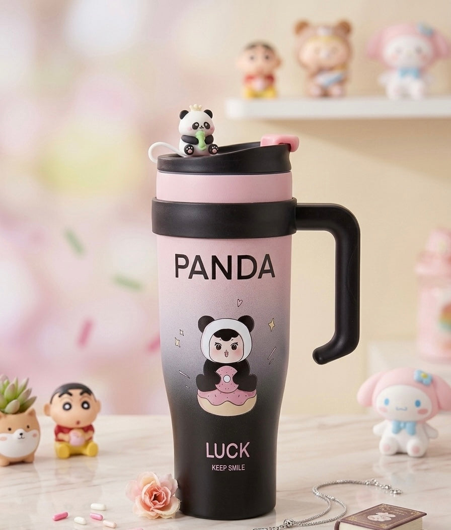 Kawaii panda tumbler