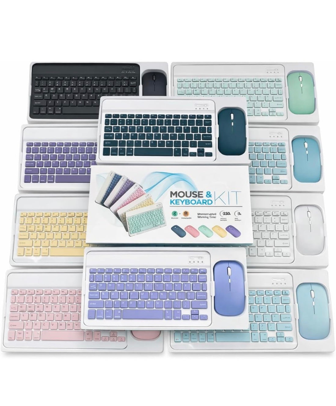 Wireless keyboard and mouse set