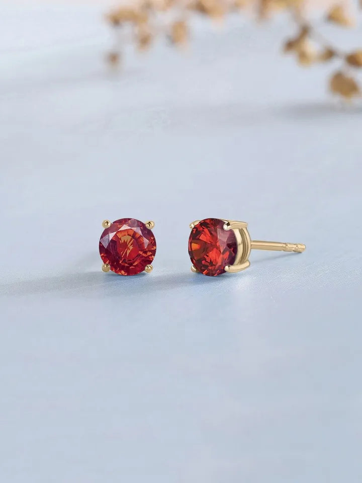 Colourful studs earrings
