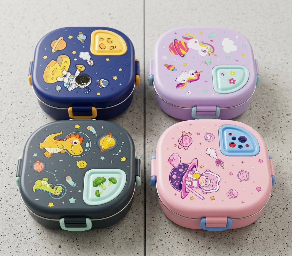 Space themed lunch box