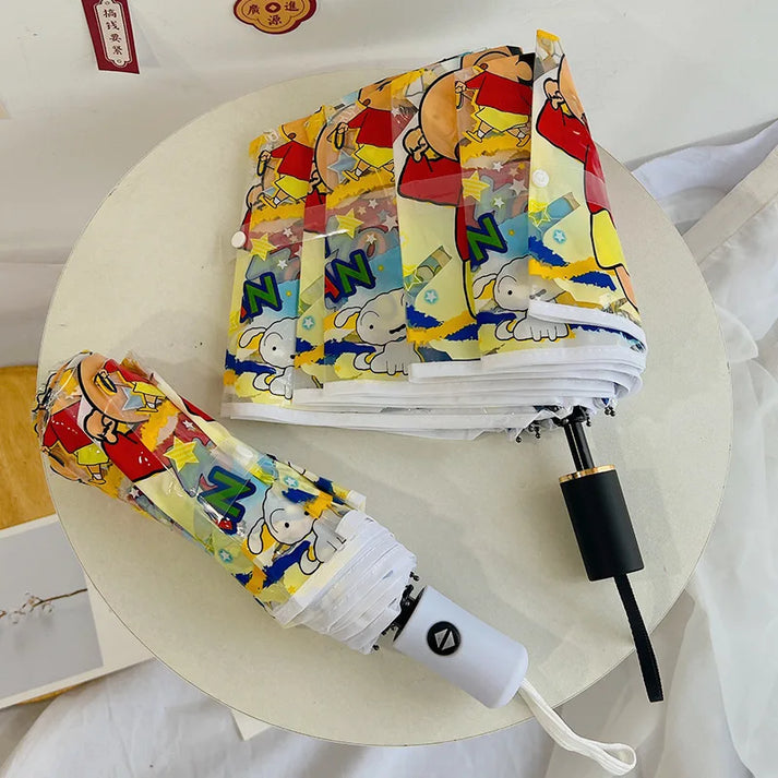 Transparent shin-chan umbrella