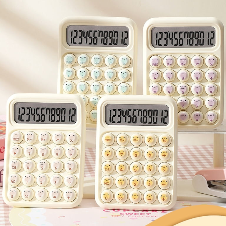 Cartoon Bread Mechanical Keyboard Desktop Calculator