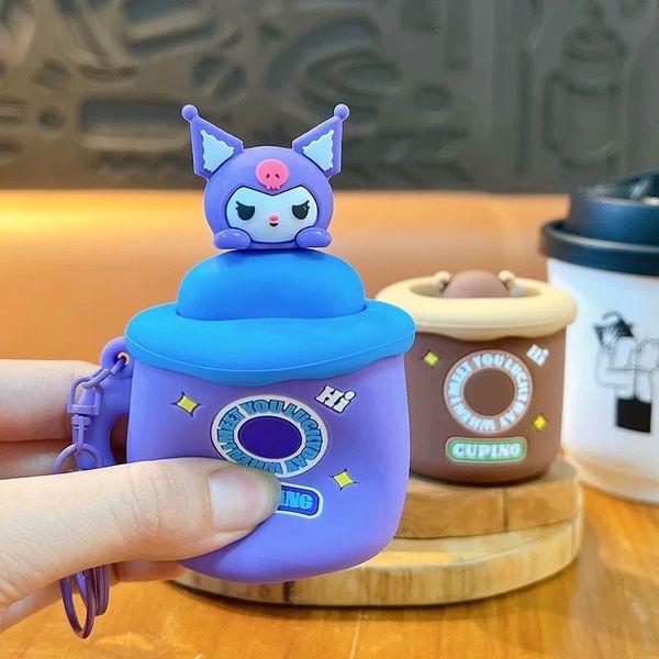 Pop up cup keychain