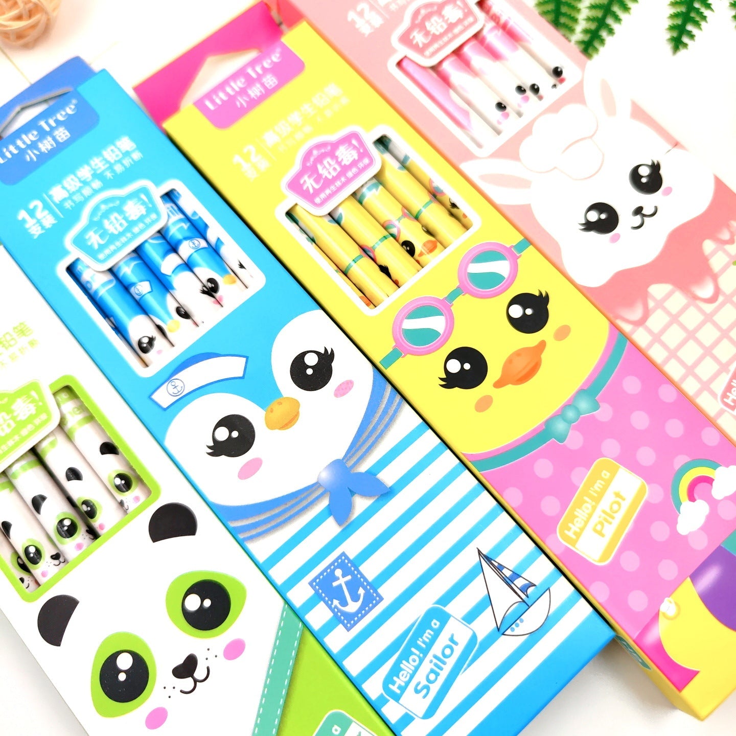 Kawaii pencil set