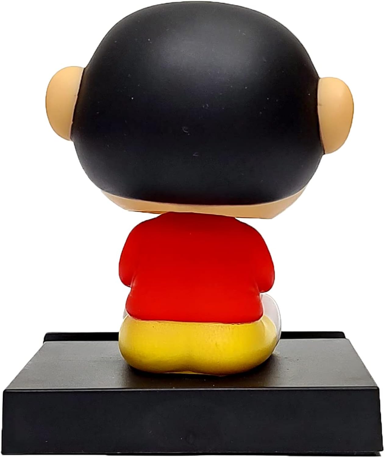 Shin-chan bobblehead figure with mobile holder