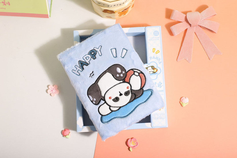 Kawaii panda notebook with box