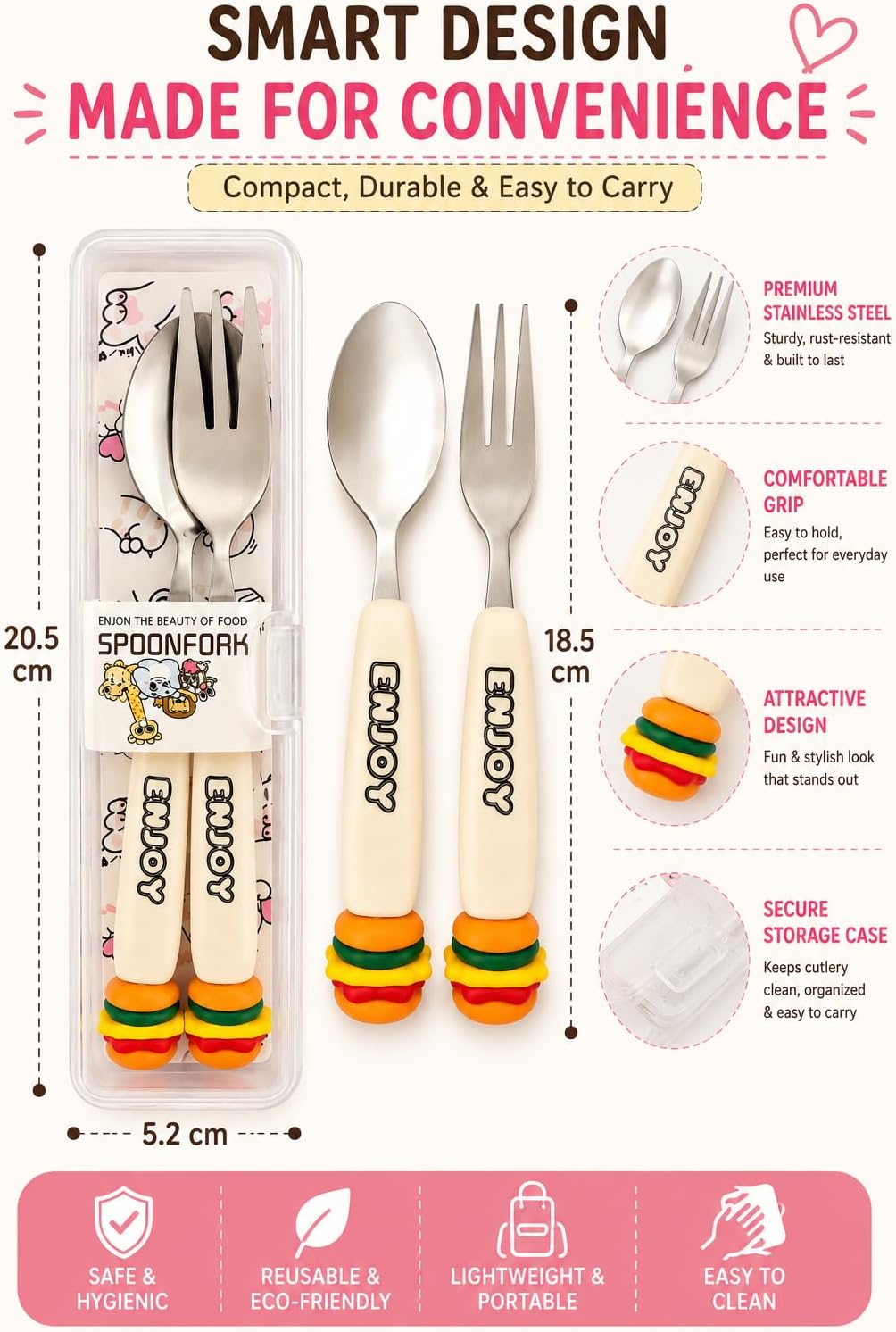 Foodie cutlery set