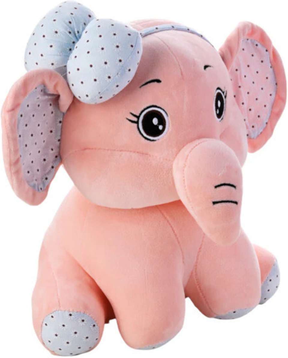 Kawaii Bow elephant plushie
