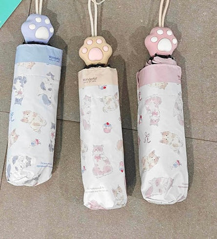 Kitty paw handle umbrella