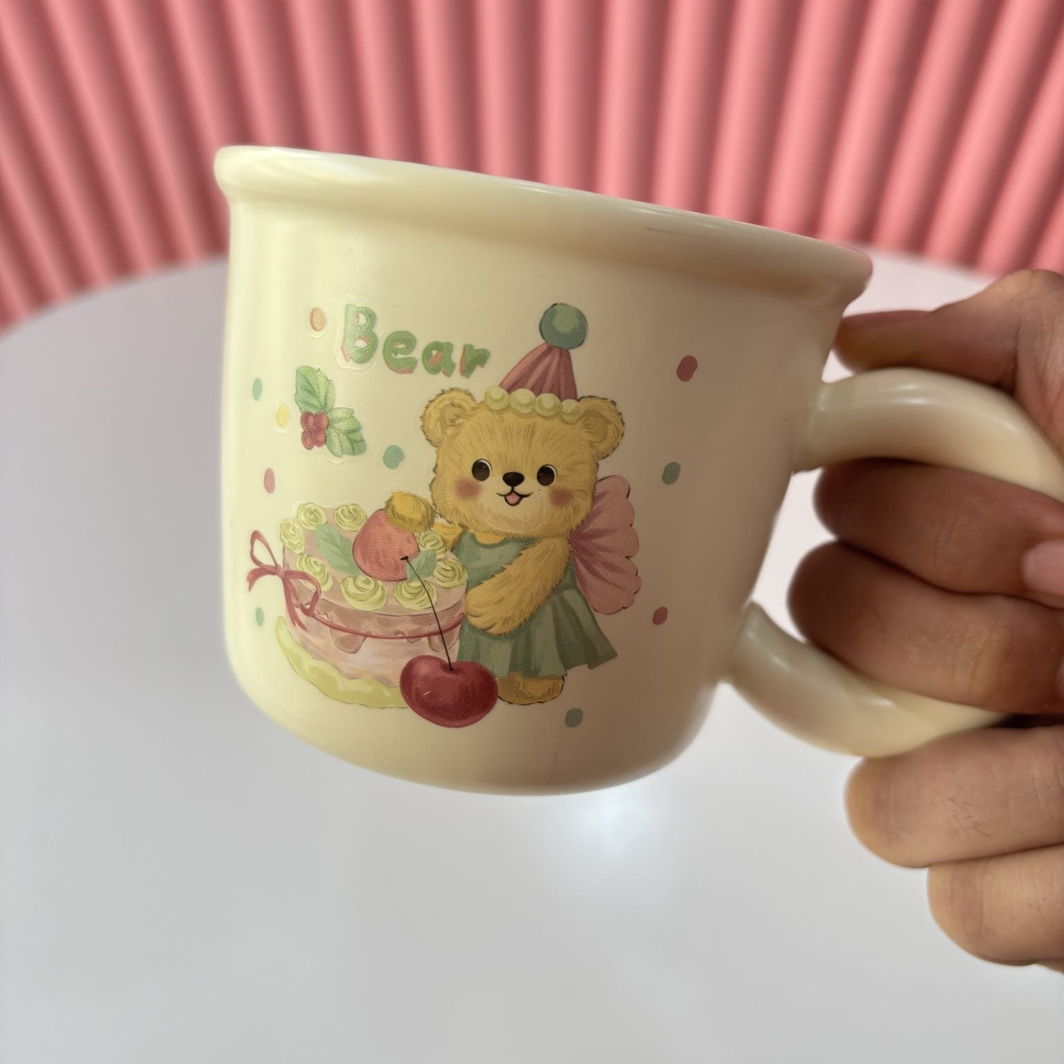 Cute fairy bear mug