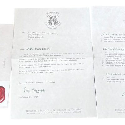 Harry Potter invitation set
