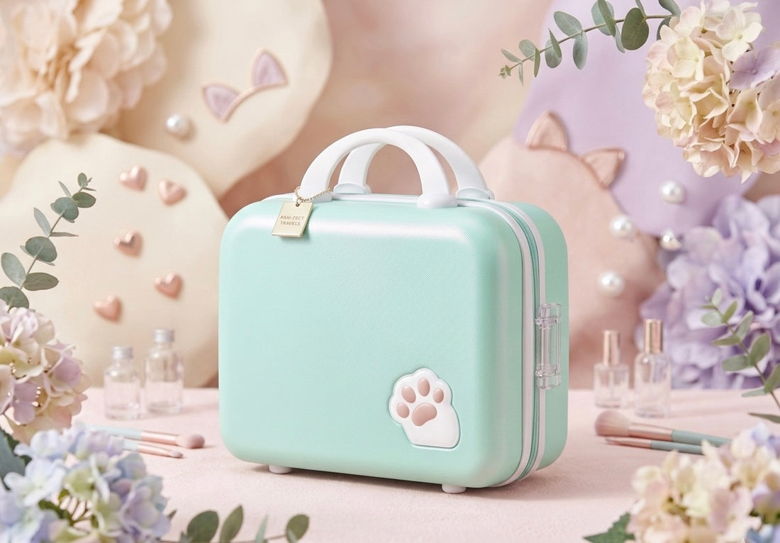 Paw Vanity bag with passcode lock