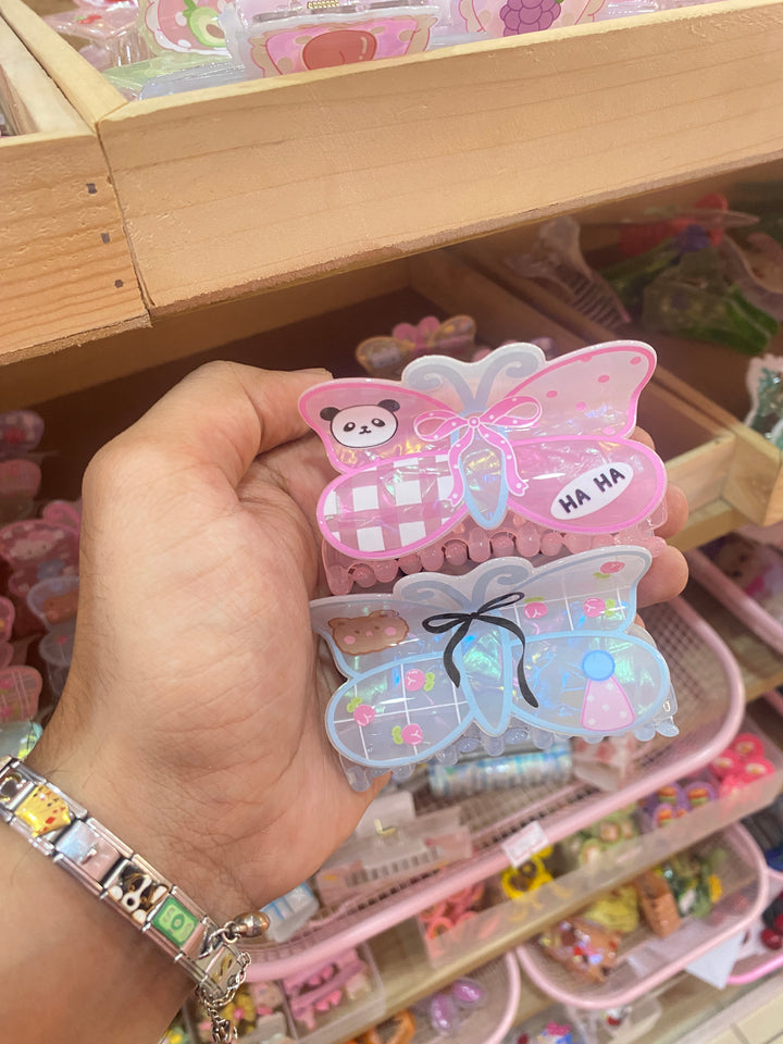 Kawaii butterfly shape clutcher