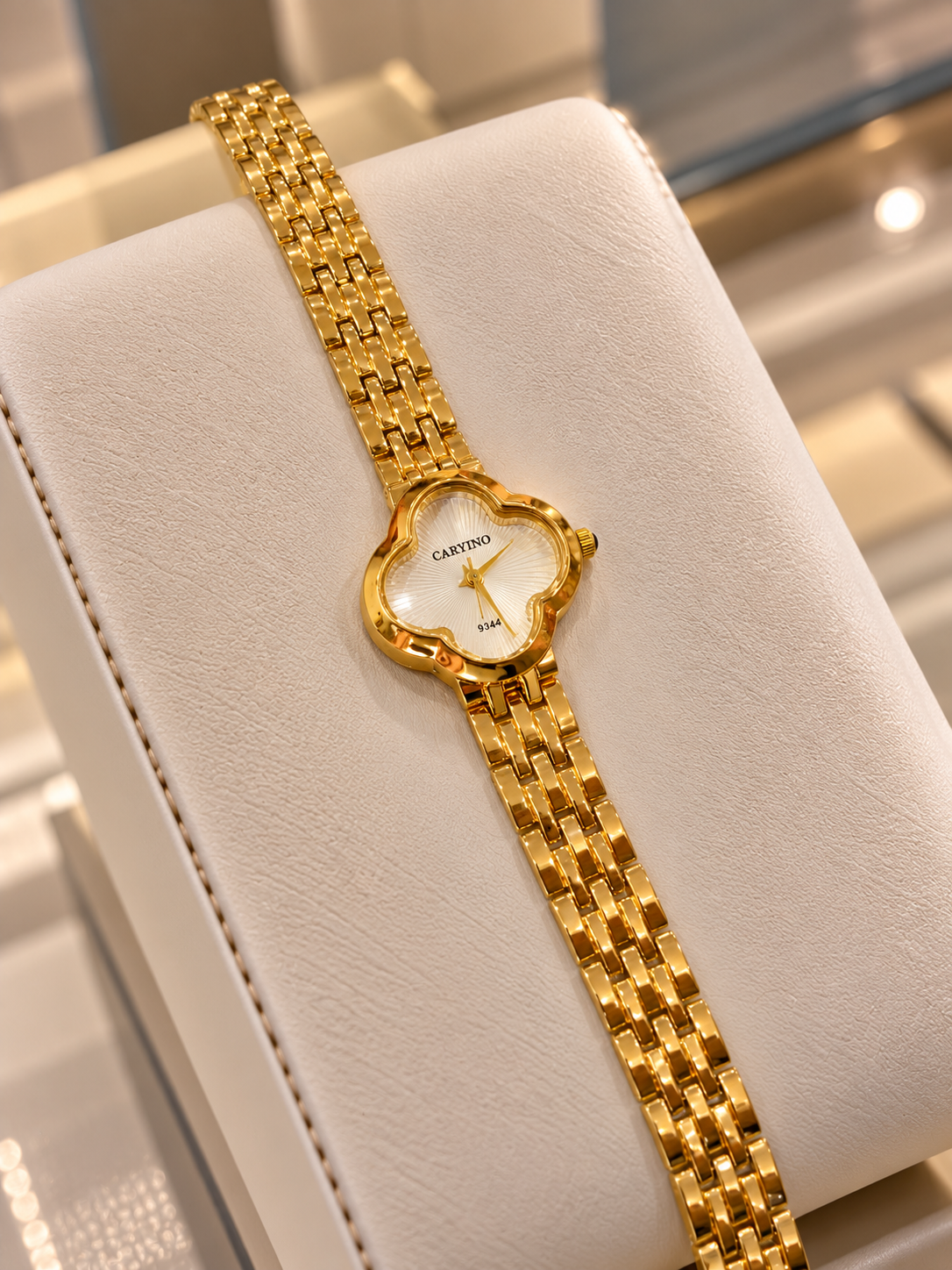 Seraphina Ivory Gold Watch