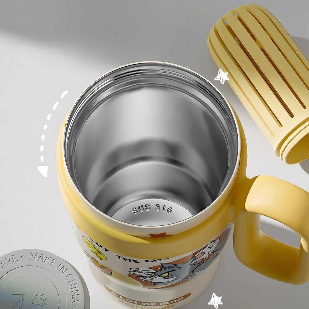 Tom and jerry themed tumbler