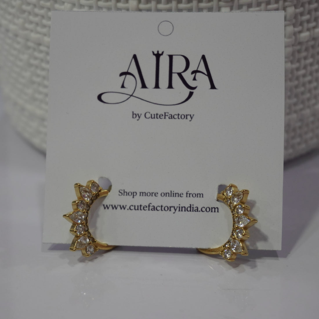 Chand Bali anti tarnish earrings