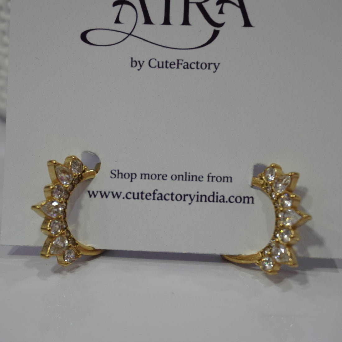Chand Bali anti tarnish earrings