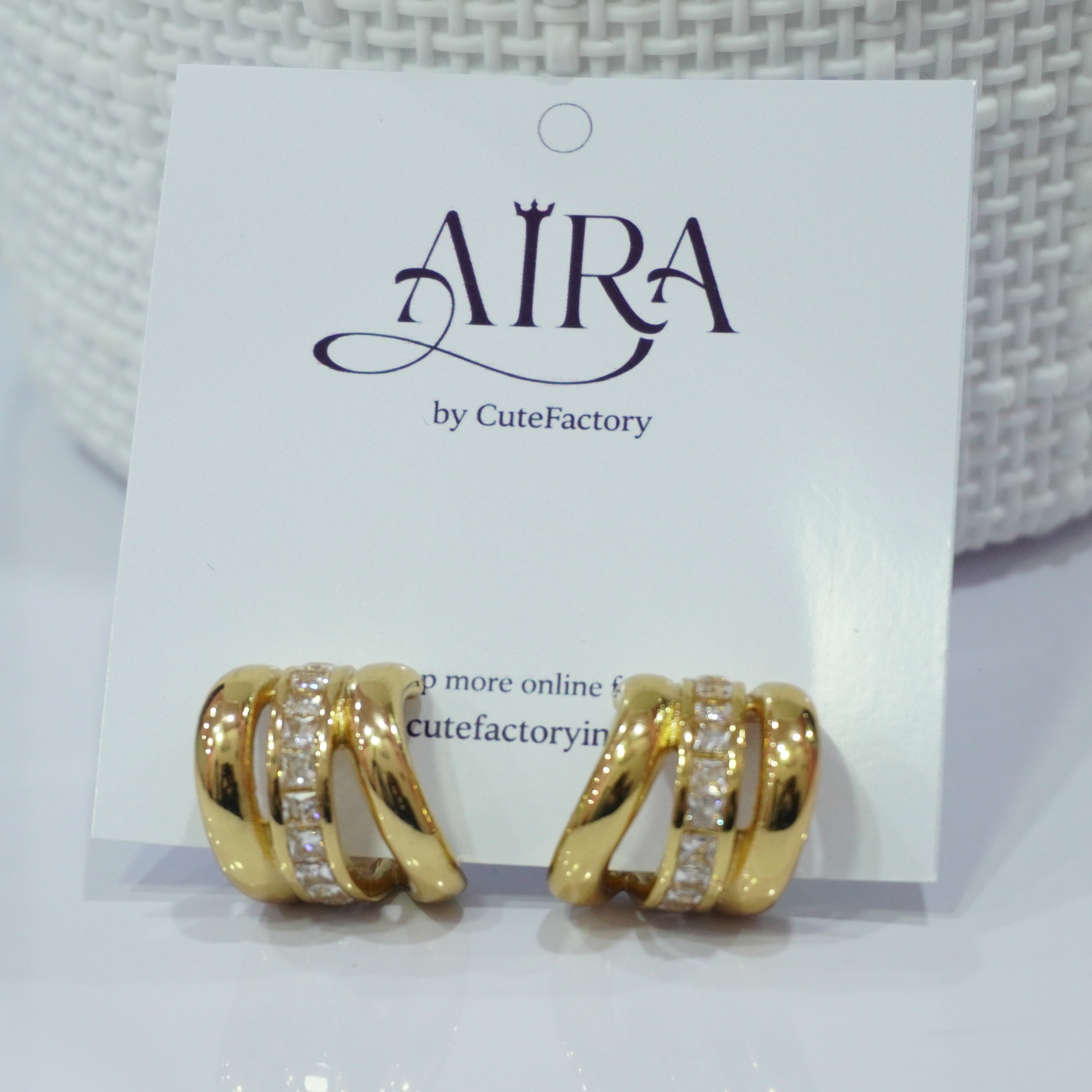 Diana ad anti tarnish earrings