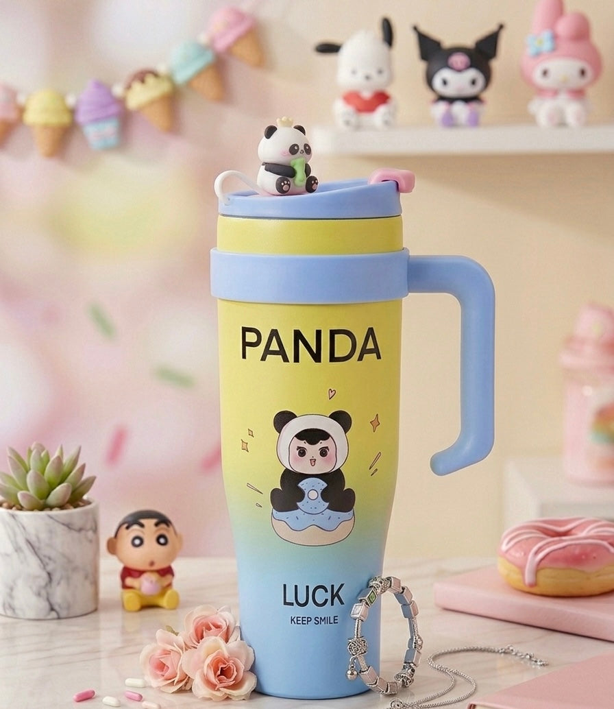 Kawaii panda tumbler