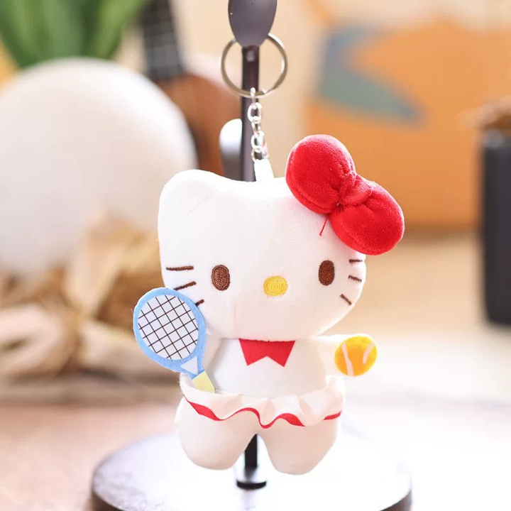 Tennis themed HK keychain