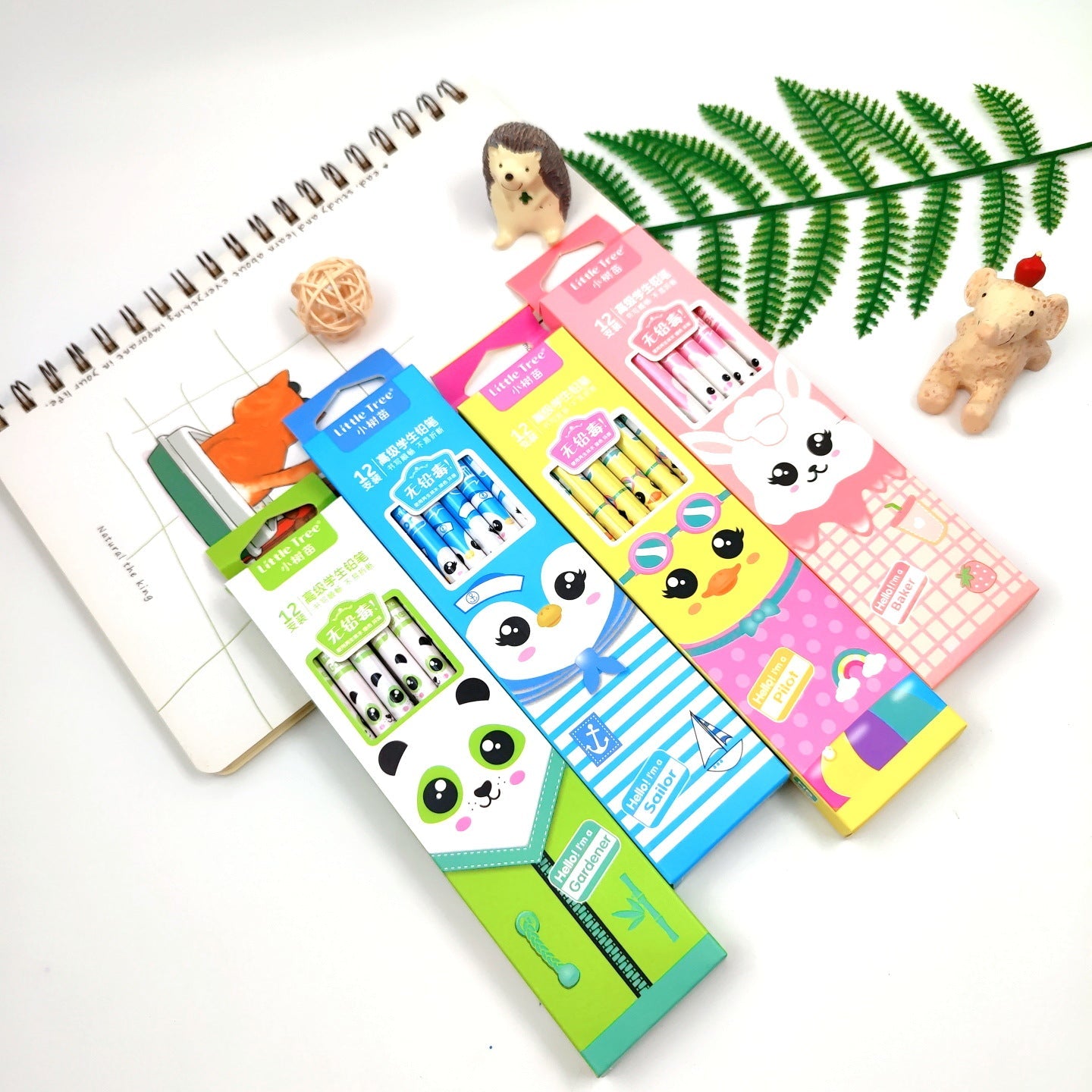 Kawaii pencil set