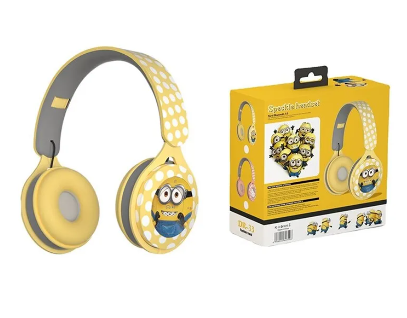 Minion themed headphone