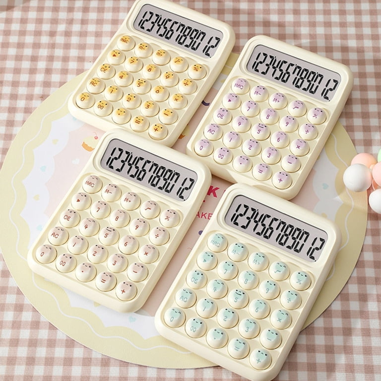 Cartoon Bread Mechanical Keyboard Desktop Calculator