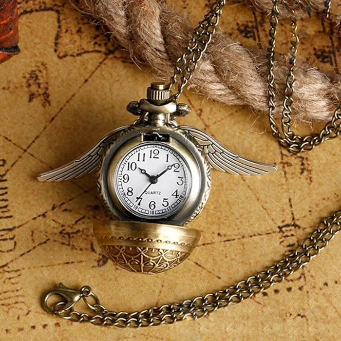 HP clock necklace