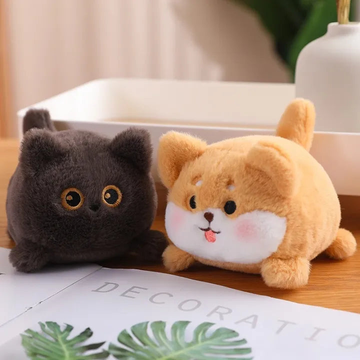 Rotating tail keychain
