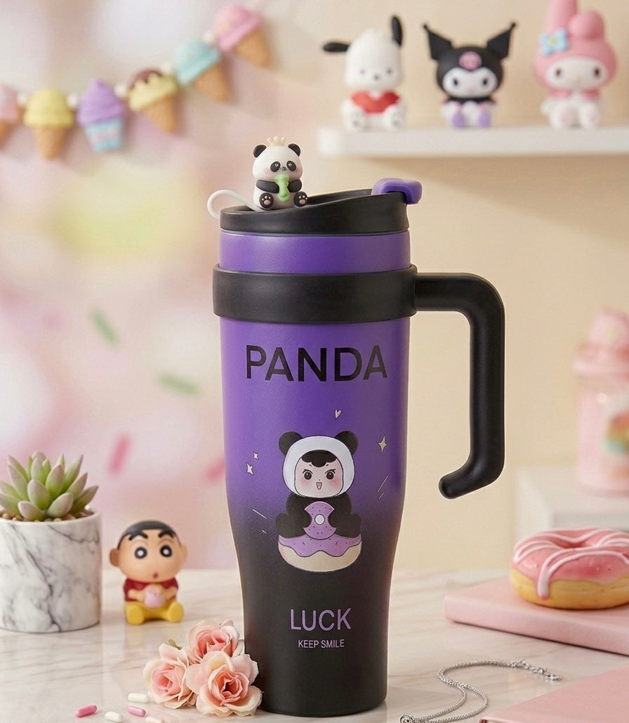 Kawaii panda tumbler