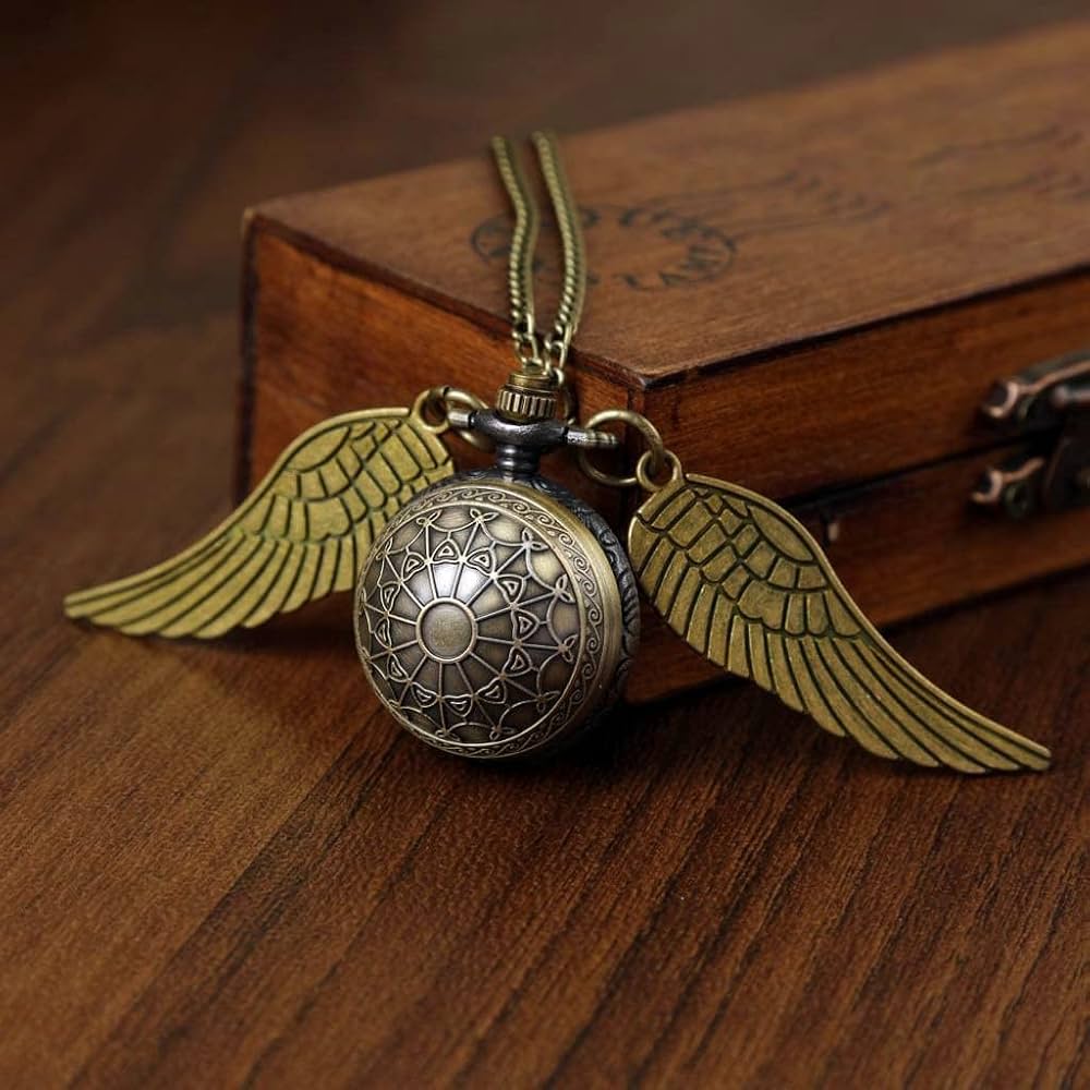HP clock necklace