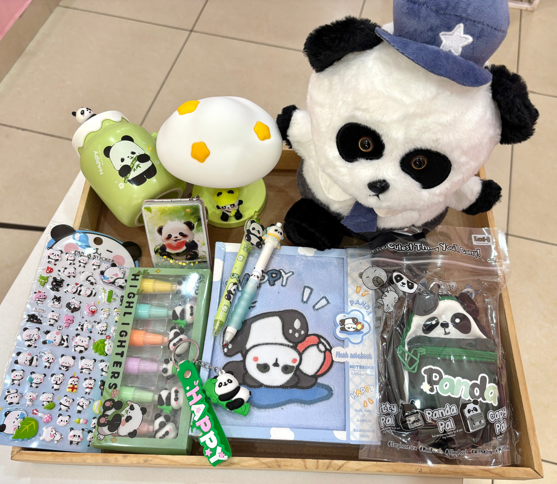 Panda hamper