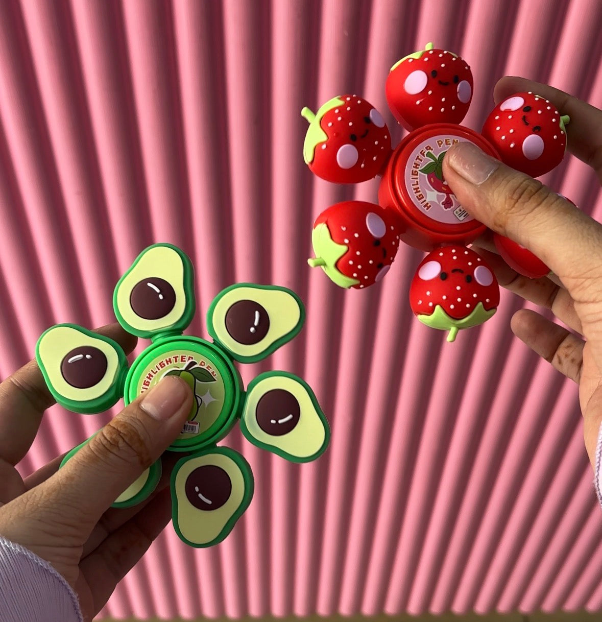 Fidget spinner highlighter