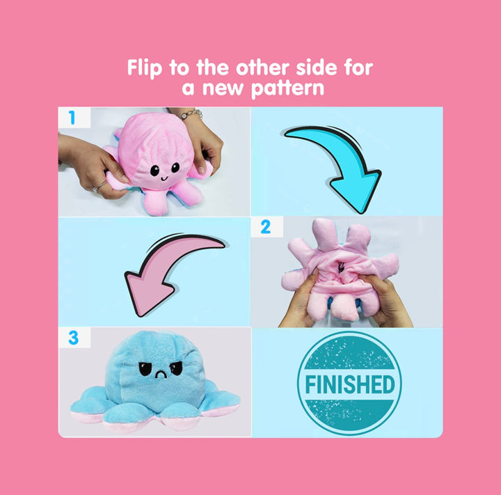 Reversible octopus 25cm