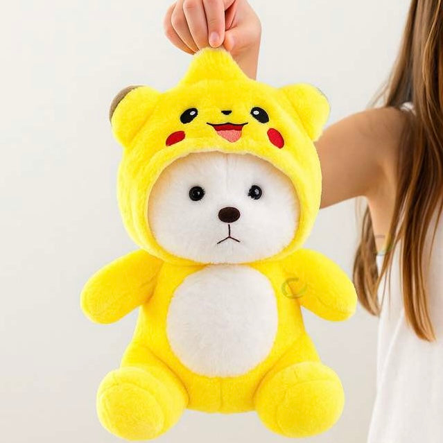Pikachu hoodie teddy 45cm approx