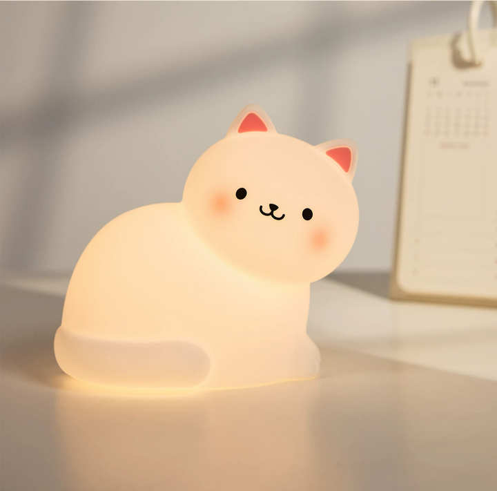 Kawaii kitty touch lamp