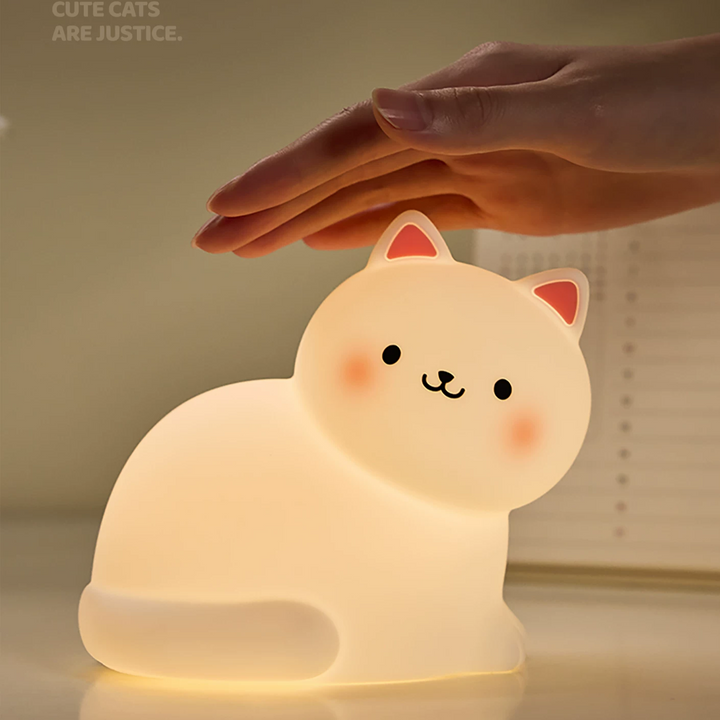 Kawaii kitty touch lamp