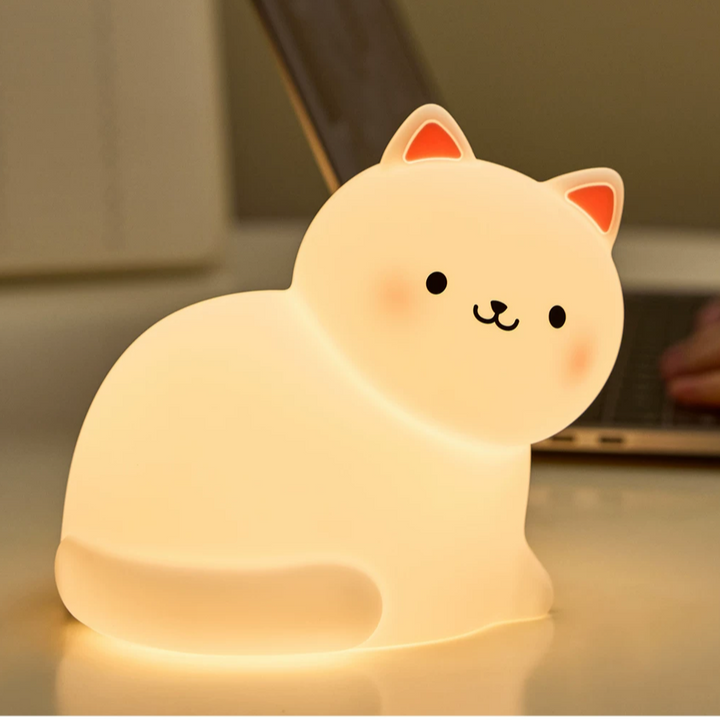 Kawaii kitty touch lamp