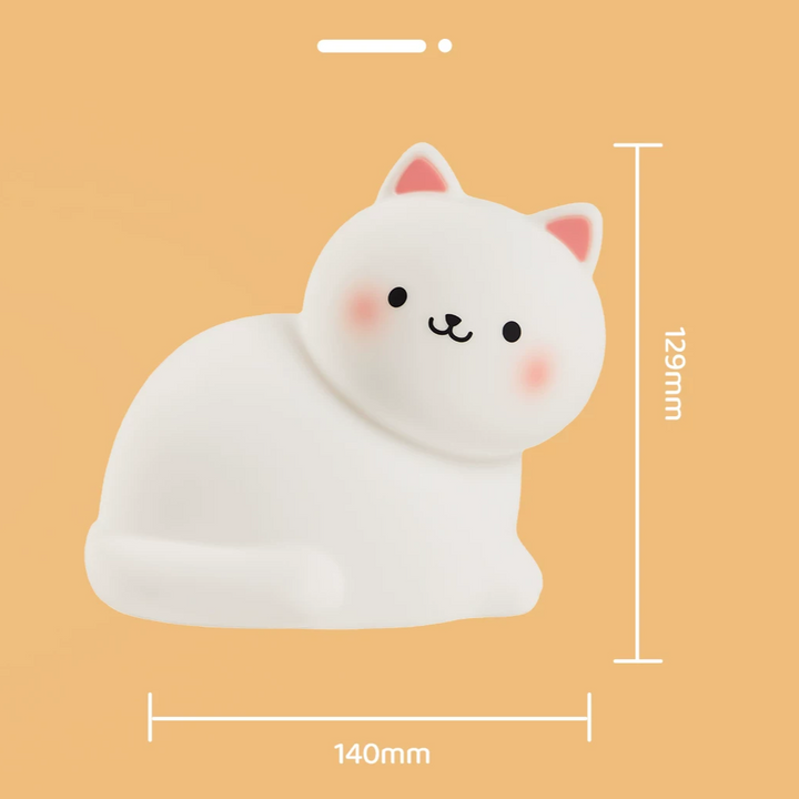 Kawaii kitty touch lamp