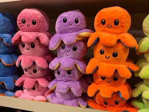 Reversible octopus 25cm