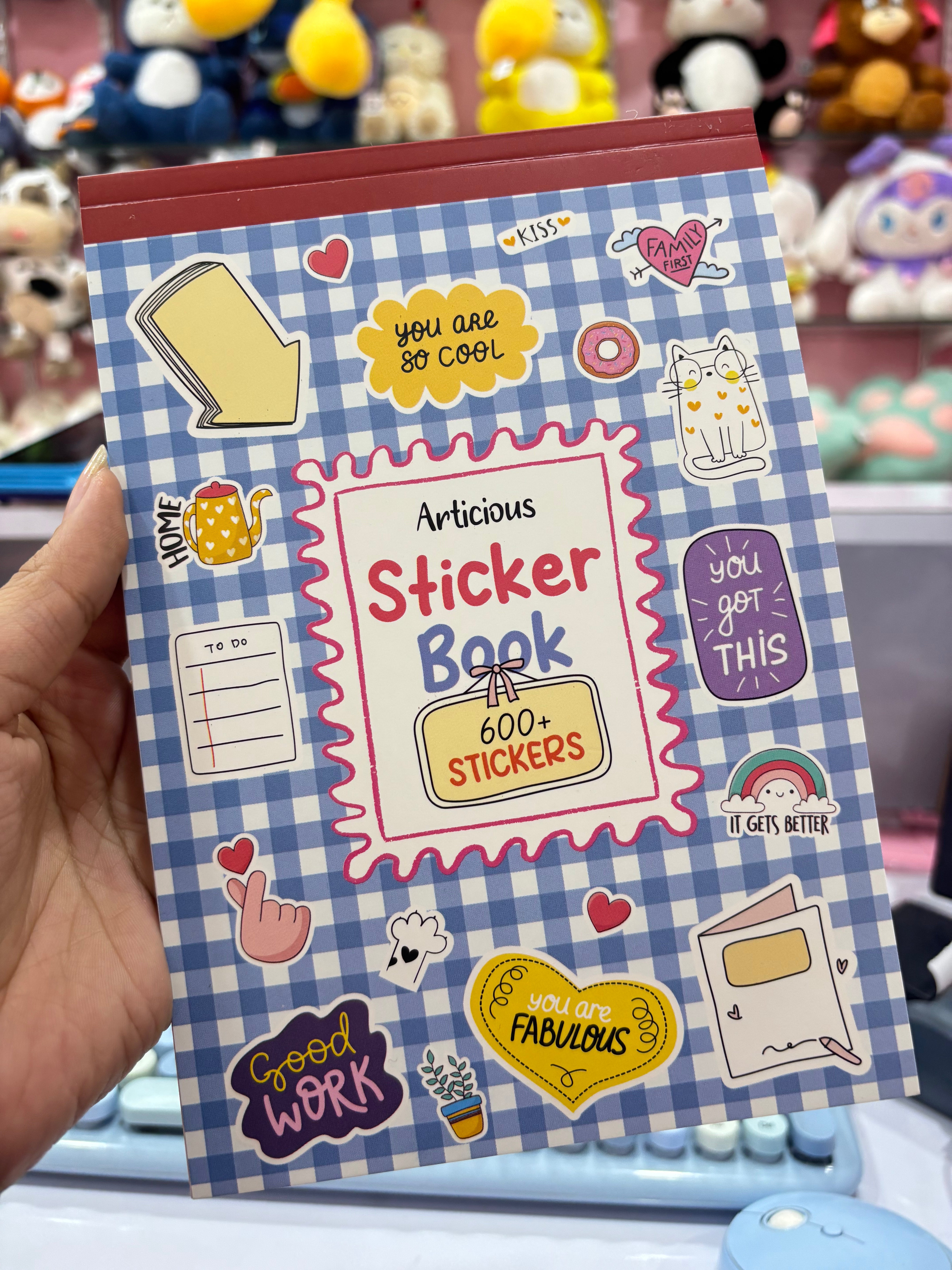 600+ stickers book